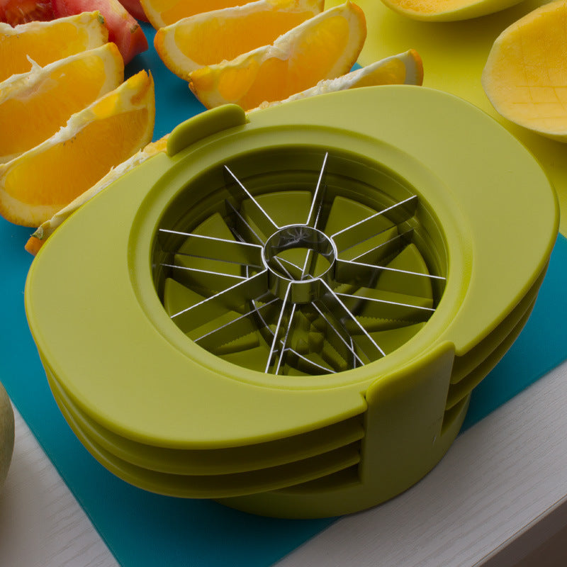 Fruit slicer with base (3 shapes)