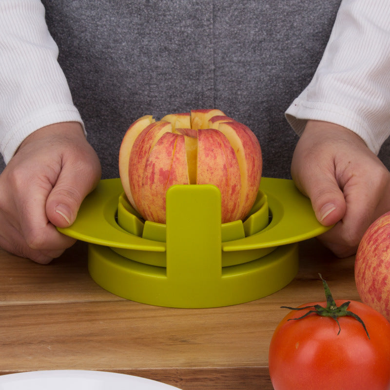 Fruit slicer with base (3 shapes)