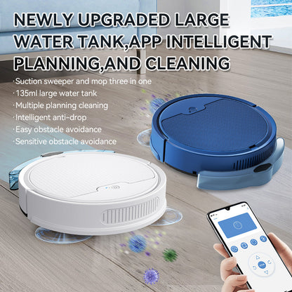 3 In 1 Smart Sweeper Vacuum Cleaner Robot